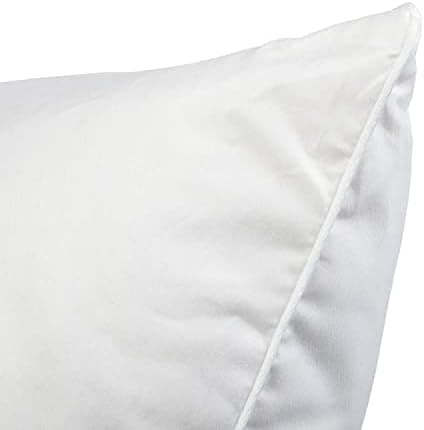 2er Set Premium Qualität Federkissen | Füllung: 1000 Gramm Gänsefedern | Bezug: 100% Baumwolle | 100% Natur Kissen 80x80