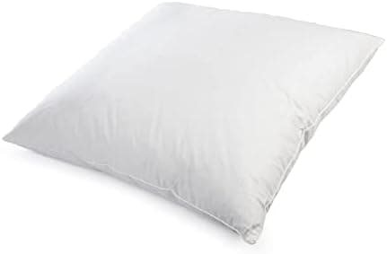 2er Set Premium Qualität Federkissen | Füllung: 1000 Gramm Gänsefedern | Bezug: 100% Baumwolle | 100% Natur Kissen 80x80