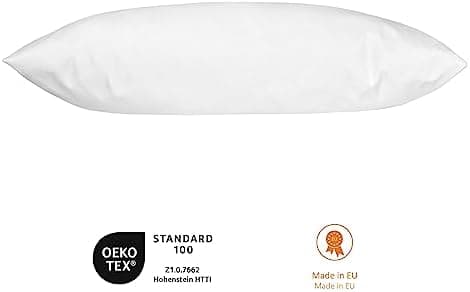 White OEKO-TEX STANDARD 100 atmungsaktiv waschbar Inlet Sofakissen 50 x 50 cm Bundesligaading