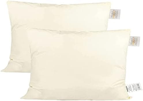 Beties „Publik“ Federkissen 2er Set -_waschbar -traditionell gefertigt -OEKO-TEX STANDARD 100