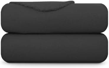 **Öko Tex warme Fleecedecke 130x170cm (Schwarz) - kuschelig und atmungsaktiv für den Wohnraum**
| **Kuscheldecke Fleece