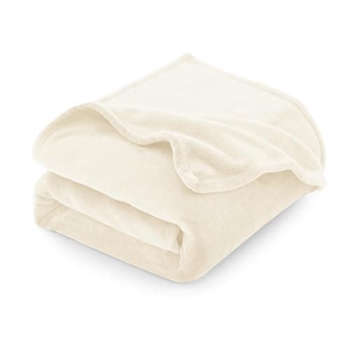 CozyLux Kuscheldecke Flauschig für 4 Jahreszeiten - Weich/Warm/Leicht - Sofa/Bett/Couch 150x200cm Grau