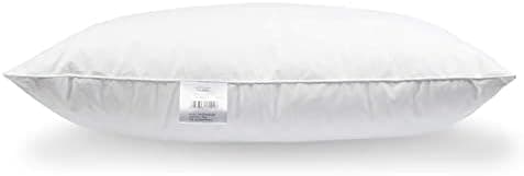 2er Set Premium Qualität Federkissen | Füllung: 1000 Gramm Gänsefedern | Bezug: 100% Baumwolle | 100% Natur Kissen 80x80