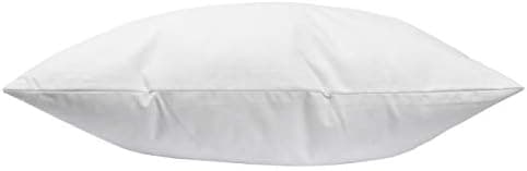 Traumschloss Kopfkissen Comfort 40x40cm - 100% Federn & feiner Baumwollbezug |(allergiefreundlich & waschbar) | Oeko-TEX