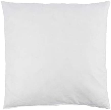 Traumschloss Kopfkissen Comfort 40x40cm - 100% Federn & feiner Baumwollbezug |(allergiefreundlich & waschbar) | Oeko-TEX