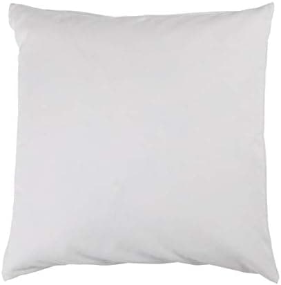 Hans-Textil-Shop Federkissen Baumwollfüllung für Innenkissen und Sofakissen 50x50 cm - Baumwolle Inlett, Federfüllung, K