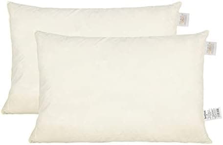 Beties „Publik“ Federkissen 2er Set -_waschbar -traditionell gefertigt -OEKO-TEX STANDARD 100
