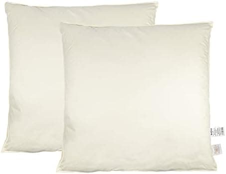 Beties „Publik“ Federkissen 2er Set -_waschbar -traditionell gefertigt -OEKO-TEX STANDARD 100