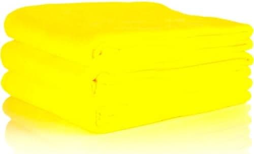 Oeko Tex Fleecedecken 3er Set - jeansblau, 130x160 cm, 200 g/m2 - Sofa- und Couchdecke - Picknick- und Kuscheldecke - OE