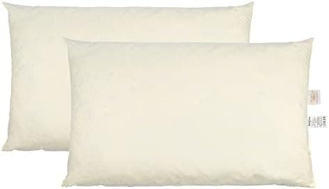 Beties „Publik“ Federkissen 2er Set -_waschbar -traditionell gefertigt -OEKO-TEX STANDARD 100