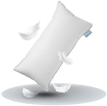XDREAM Premium Daunenkissen 2er Set für Herren | Schlafzimmer |-pagination comfort-| 100% Baumwollhülle | 100% Daunen &