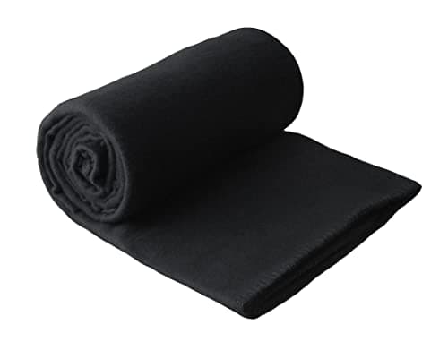 Uni Fleecedecke 130 x 170 cm Grau - Warm und bequem fürs ganze Jahr - Hochwertiger Materialwert - ![Hot-Search-Keyword]