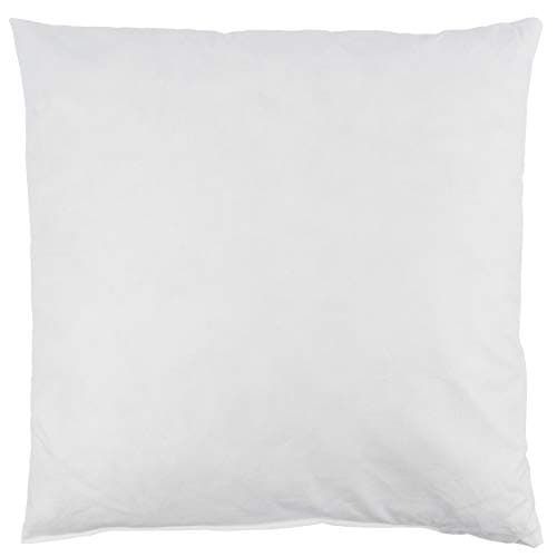Traumschloss Kopfkissen Comfort 40x40cm - 100% Federn & feiner Baumwollbezug |(allergiefreundlich & waschbar) | Oeko-TEX