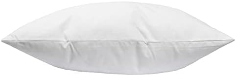 Traumschloss Kopfkissen Comfort 40x40cm - 100% Federn & feiner Baumwollbezug |(allergiefreundlich & waschbar) | Oeko-TEX