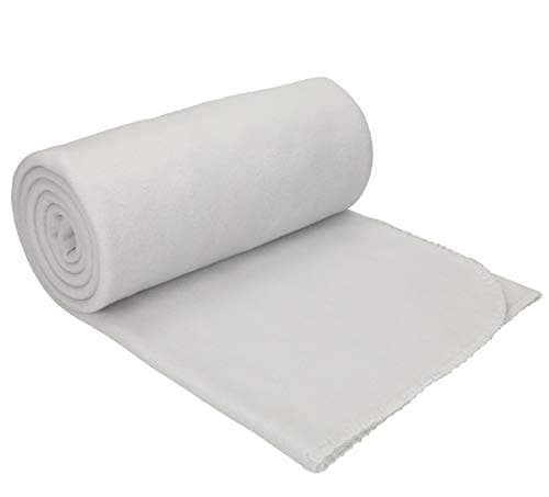 Betz Floßfleecedecke – Weiche & Kuschelig – Ideal für Wohnraum und Sofa – Leicht und wärmend – Farbe Dunkelrot 130x170 c