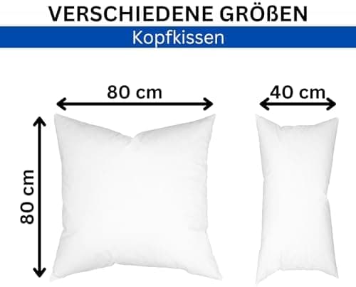 Moon Future 2er Pack HighEnd Sofakissen daunenweich Ultrasoft für Relaxen im Wohnzimmer 40x40 cm  
Moon Future 2er Pack