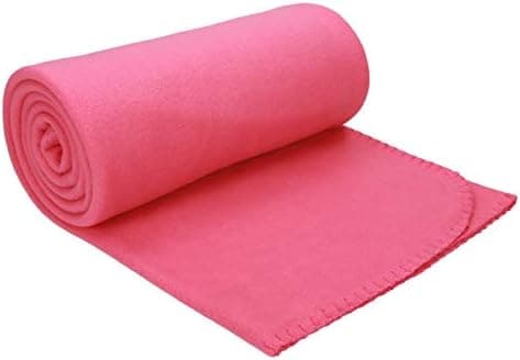Betz Floßfleecedecke – Weiche & Kuschelig – Ideal für Wohnraum und Sofa – Leicht und wärmend – Farbe Dunkelrot 130x170 c