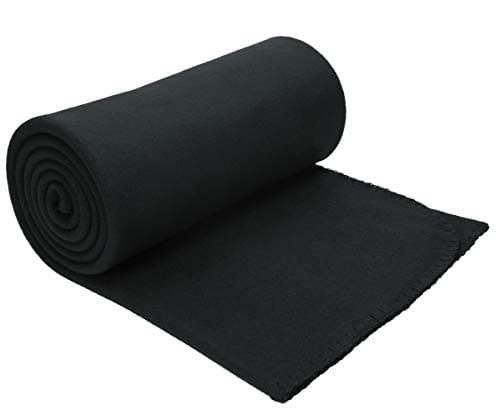 Betz Floßfleecedecke – Weiche & Kuschelig – Ideal für Wohnraum und Sofa – Leicht und wärmend – Farbe Dunkelrot 130x170 c