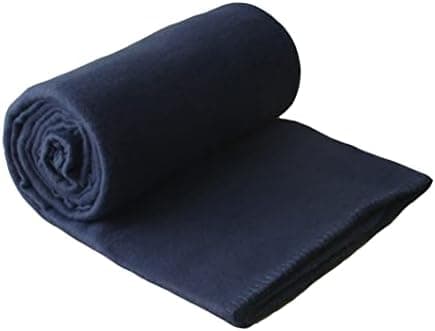 Uni Fleecedecke 130 x 170 cm Grau - Warm und bequem fürs ganze Jahr - Hochwertiger Materialwert - ![Hot-Search-Keyword]