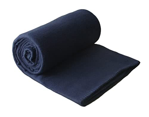 Uni Fleecedecke 130 x 170 cm Grau - Warm und bequem fürs ganze Jahr - Hochwertiger Materialwert - ![Hot-Search-Keyword]