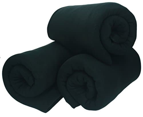 Betz Fleecedecke – weiche Wohndecke & Kuscheldecke – fürs Sofa & Bett – flauschig, leicht, wärmend & pflegeleicht – lila