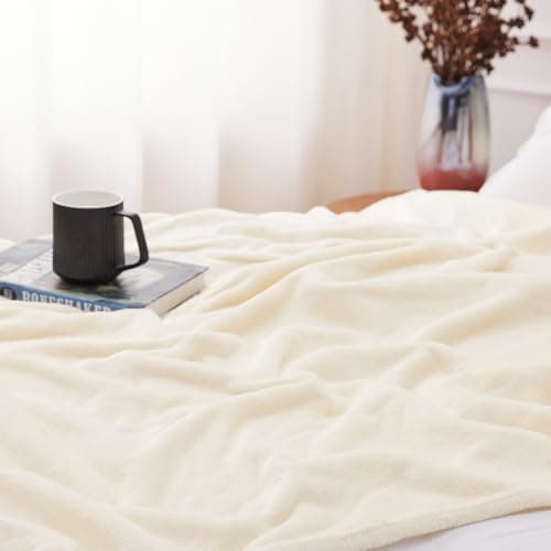 CozyLux Kuscheldecke Flauschig für 4 Jahreszeiten - Weich/Warm/Leicht - Sofa/Bett/Couch 150x200cm Grau