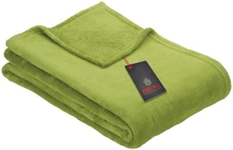 Ibena Kuscheldecke Olbia - flauschig, warm & waschbar, ideal für Kinder im Rose Farbton OEKO-TEX STANDARD 100  
Ibena Ku