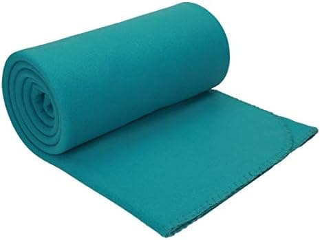 Betz Floßfleecedecke – Weiche & Kuschelig – Ideal für Wohnraum und Sofa – Leicht und wärmend – Farbe Dunkelrot 130x170 c
