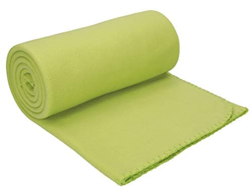 Betz Floßfleecedecke – Weiche & Kuschelig – Ideal für Wohnraum und Sofa – Leicht und wärmend – Farbe Dunkelrot 130x170 c