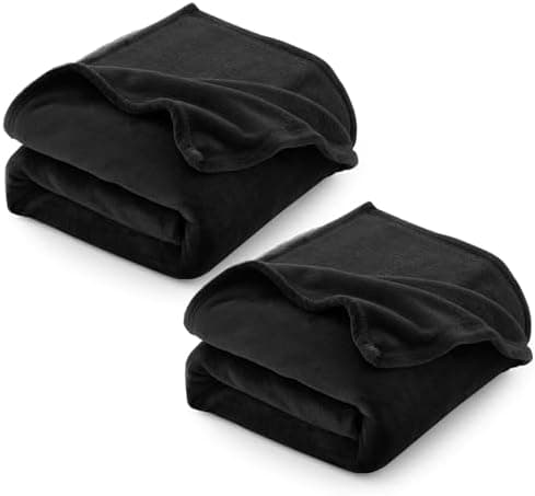 CozyLux Kuscheldecke Flauschig für 4 Jahreszeiten - Weich/Warm/Leicht - Sofa/Bett/Couch 150x200cm Grau