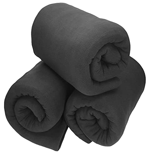 Betz Fleecedecke – weiche Wohndecke & Kuscheldecke – fürs Sofa & Bett – flauschig, leicht, wärmend & pflegeleicht – lila