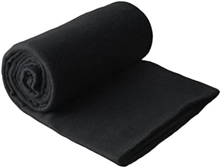 Uni Fleecedecke 130 x 170 cm Grau - Warm und bequem fürs ganze Jahr - Hochwertiger Materialwert - ![Hot-Search-Keyword]