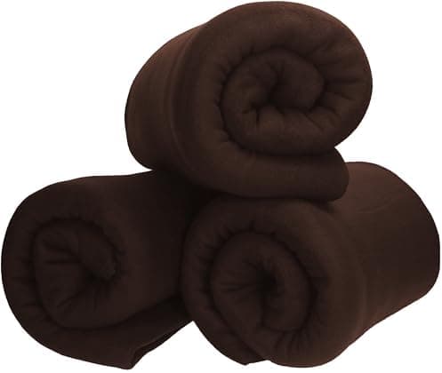 Betz Fleecedecke – weiche Wohndecke & Kuscheldecke – fürs Sofa & Bett – flauschig, leicht, wärmend & pflegeleicht – lila