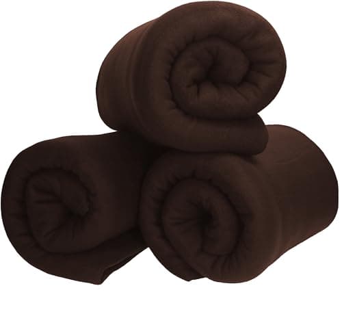 Betz Fleecedecke – weiche Wohndecke & Kuscheldecke – fürs Sofa & Bett – flauschig, leicht, wärmend & pflegeleicht – lila