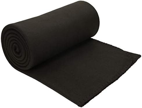 Betz Floßfleecedecke – Weiche & Kuschelig – Ideal für Wohnraum und Sofa – Leicht und wärmend – Farbe Dunkelrot 130x170 c