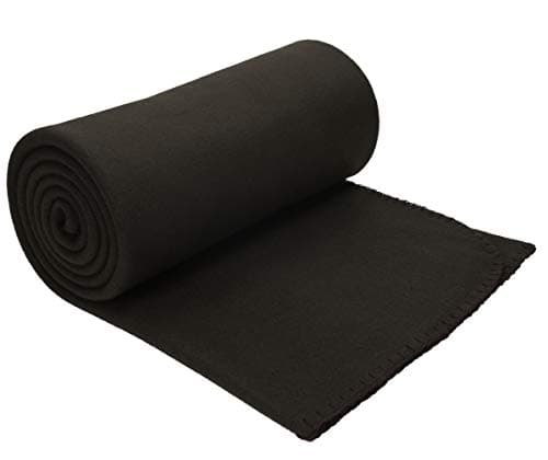 Betz Floßfleecedecke – Weiche & Kuschelig – Ideal für Wohnraum und Sofa – Leicht und wärmend – Farbe Dunkelrot 130x170 c