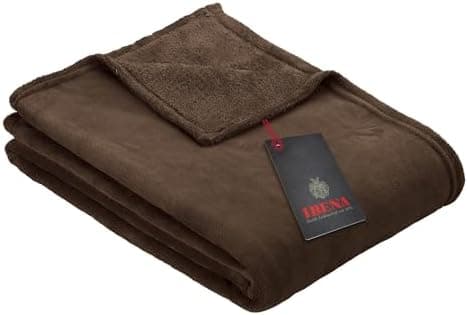 Ibena Kuscheldecke Olbia - flauschig, warm & waschbar, ideal für Kinder im Rose Farbton OEKO-TEX STANDARD 100  
Ibena Ku