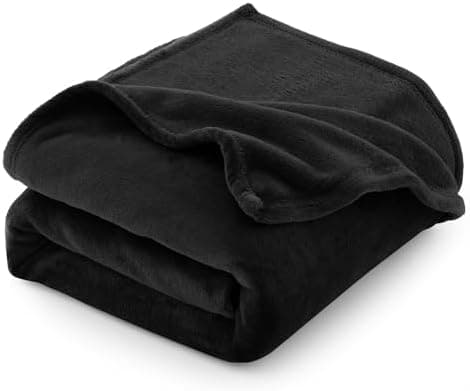 CozyLux Kuscheldecke Flauschig für 4 Jahreszeiten - Weich/Warm/Leicht - Sofa/Bett/Couch 150x200cm Grau