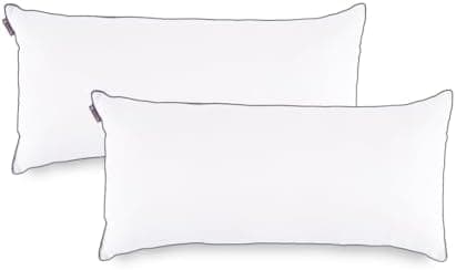 KALIOPE Allergiker Schlafkissen 40 x 80 cm - Höhenverstellbar, Waschbar, 2er Set
