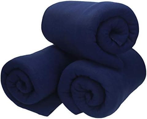 Betz Fleecedecke – weiche Wohndecke & Kuscheldecke – fürs Sofa & Bett – flauschig, leicht, wärmend & pflegeleicht – lila