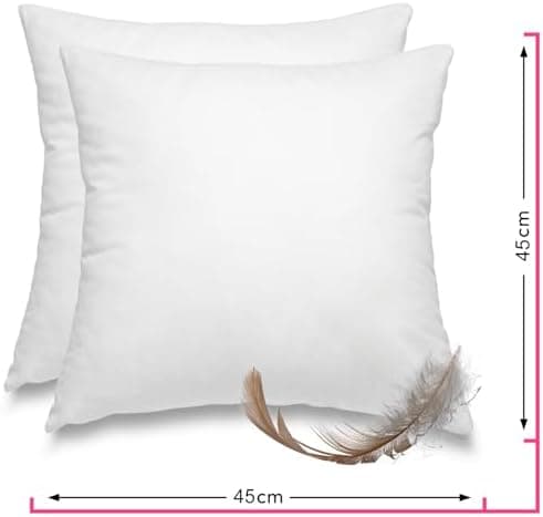Wometo Premium-Line Oeko-TEX Feder- & Daunenkissen 85% Federn 15% Daunen 40x40 300 g Baumwolle Weiss