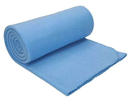 Betz Floßfleecedecke – Weiche & Kuschelig – Ideal für Wohnraum und Sofa – Leicht und wärmend – Farbe Dunkelrot 130x170 c