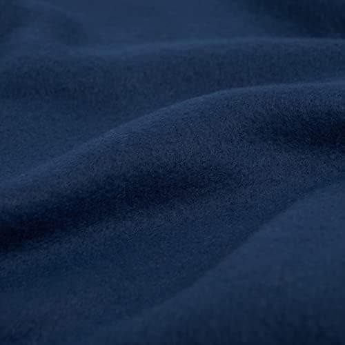 DREAMSCENE Schwarz Fleecedecke, warm und bequem für Winter, Bettüberwurf und Couchbezug, 150 x 200 cm OEKO-TEX STANDARD