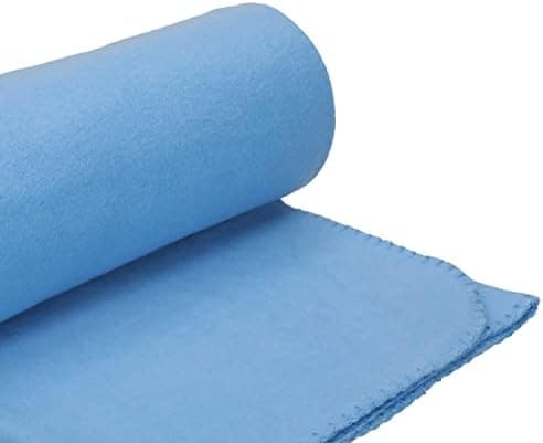 Betz Fleecedecke – weiche Wohndecke & Kuscheldecke – leicht, warm & pflegeleicht – Farbe Petrol 130x170 cm 180g/m²