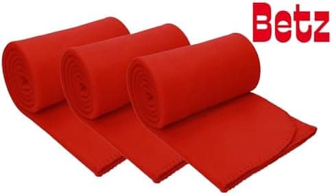 Betz Fleecedecke – weiche Wohndecke & Kuscheldecke – fürs Sofa & Bett – flauschig, leicht, wärmend & pflegeleicht – lila