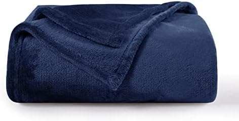 Aisbo Flauschig Warme Decke Rot für Winter - Kuschliges Wohnzimmer Blanket 130x150 cm OEKO-TEX