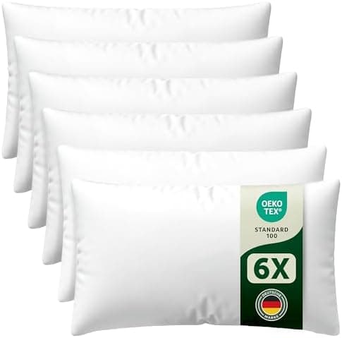 Blumtal OEKO-TEX-zertifizierte Polyester-Füllkissen 40x40 cm für Kissen - Premium-Füllung -Comfort & Gesundheit