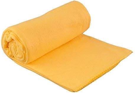 Uni Fleecedecke 130 x 170 cm Grau - Warm und bequem fürs ganze Jahr - Hochwertiger Materialwert - ![Hot-Search-Keyword]