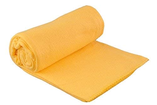 Uni Fleecedecke 130 x 170 cm Grau - Warm und bequem fürs ganze Jahr - Hochwertiger Materialwert - ![Hot-Search-Keyword]