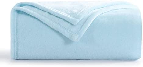 Aisbo Flauschig Warme Decke Rot für Winter - Kuschliges Wohnzimmer Blanket 130x150 cm OEKO-TEX
